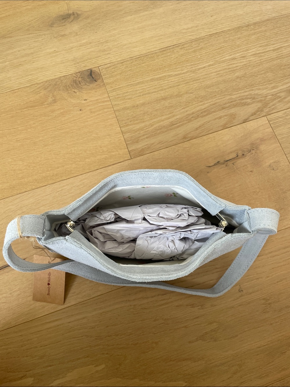 Women’s Brandy Melville blue purse. NWT - Picture 6 of 6